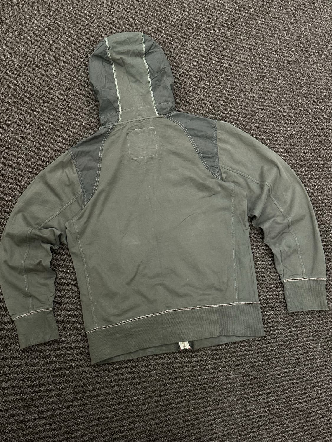 M)BALL 빈티지 하이넥 후드 워크 봄버 자켓 상품이미지4