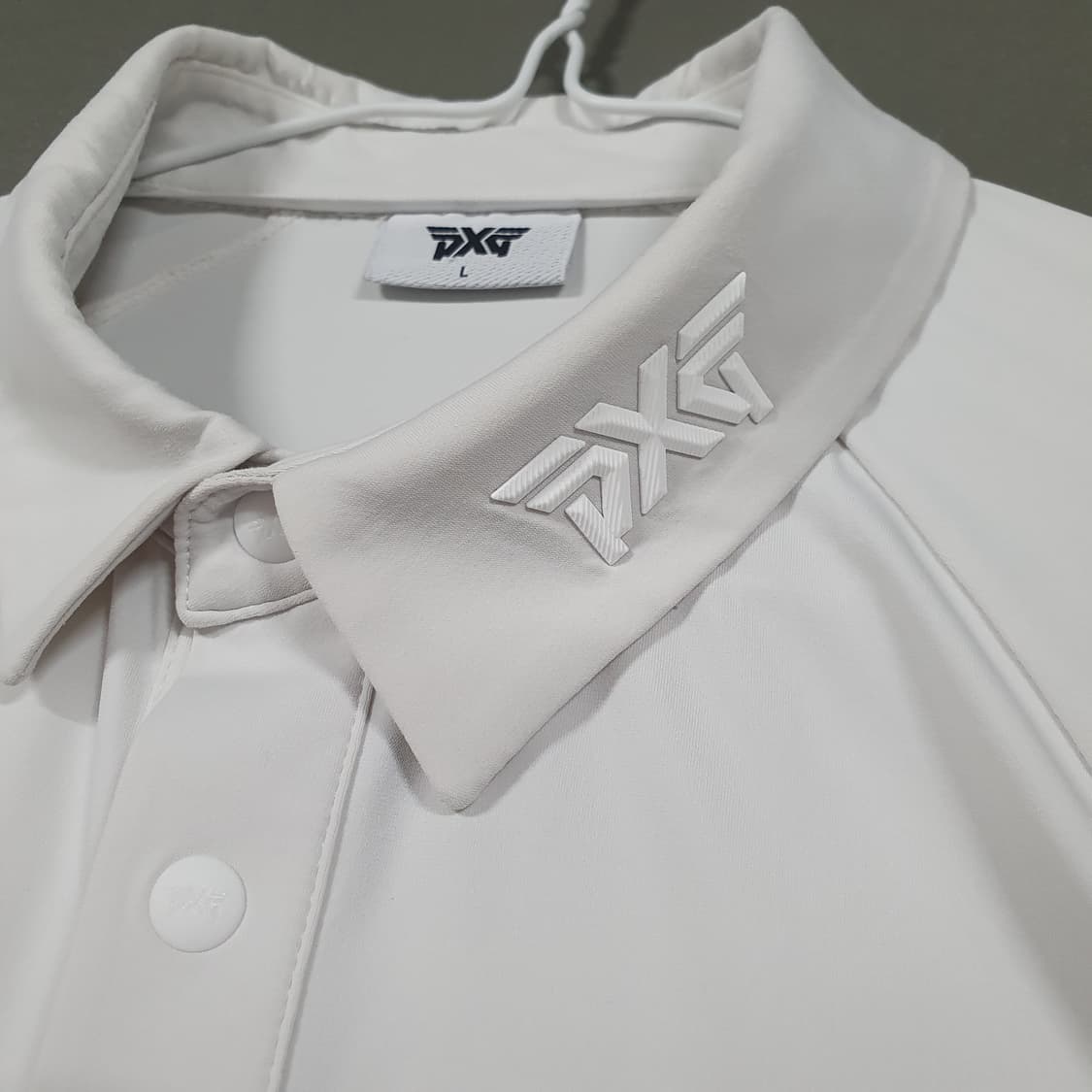 100 (L) PXG 골프 신형 21FW 배색 반팔 카라티 폴로 셔츠 상품이미지2