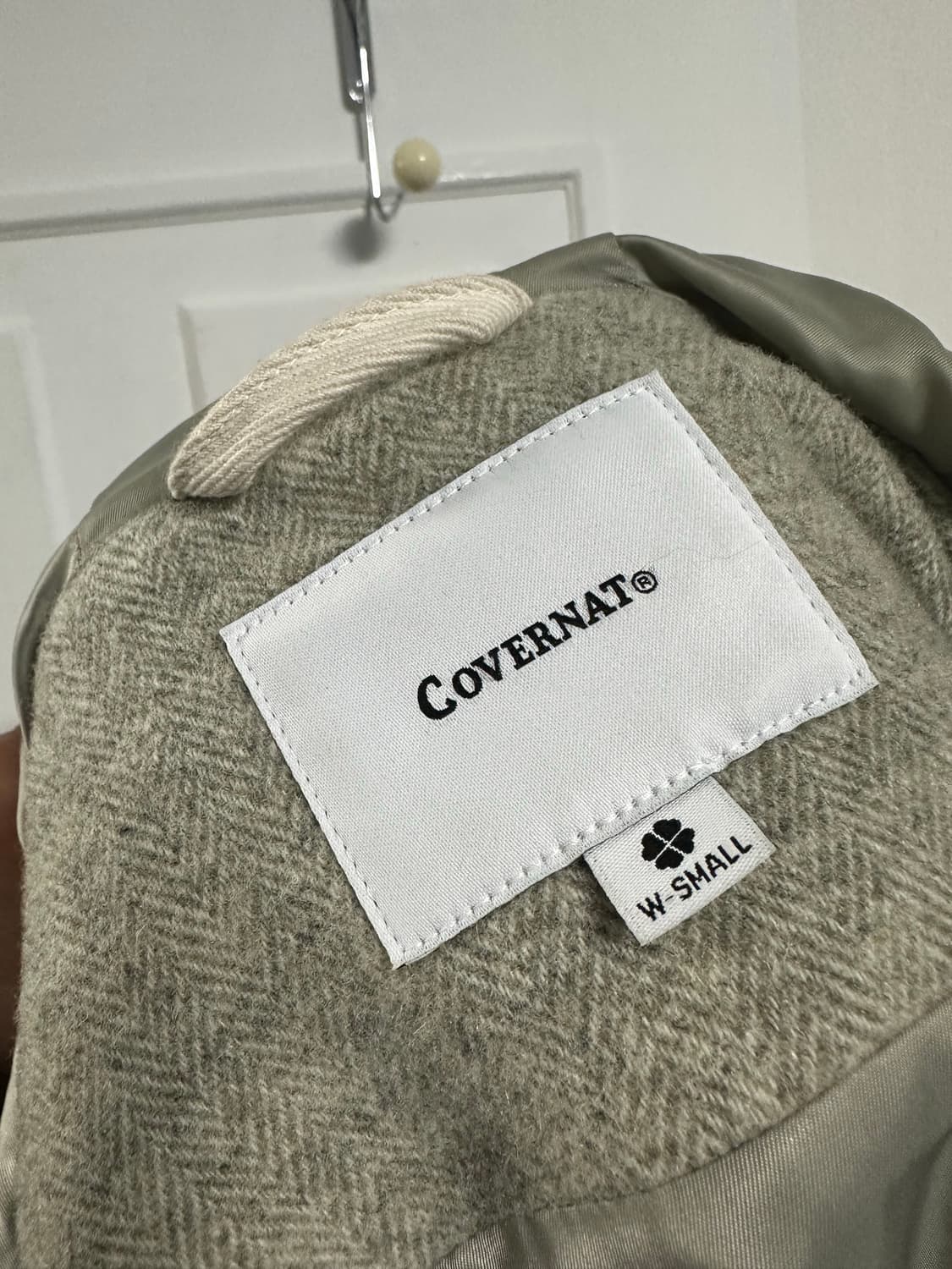 커버낫 우먼 숏 더플코트 상품이미지3