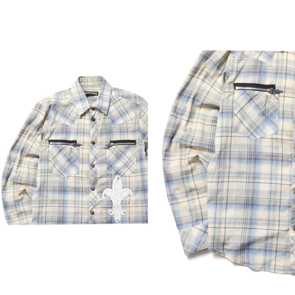 크롬하츠 Chrome Hearts Fleur Patch Shrit 상품이미지3