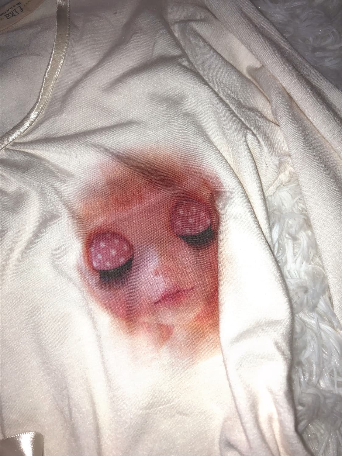 Ivory ribbon top 상품이미지3