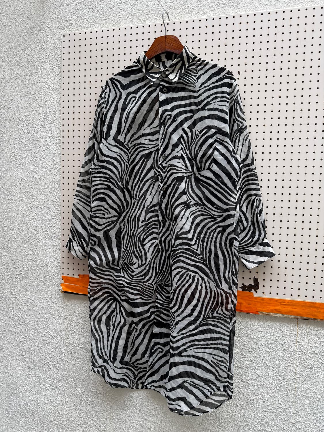 JUNYA WATANABE 준야와타나베 꼼데가르송 레오파드 롱셔츠 상품이미지4