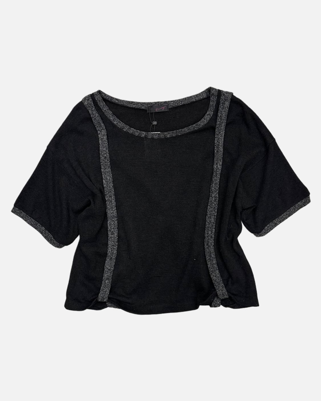 suspender detail knit t-shirt 상품이미지2