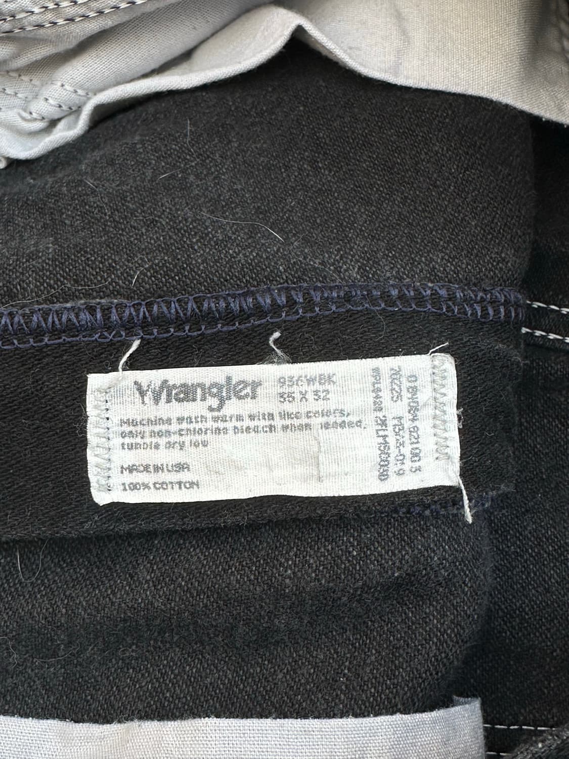 [랭글러] •Wrangler 936wbk Black Pants 상품이미지4