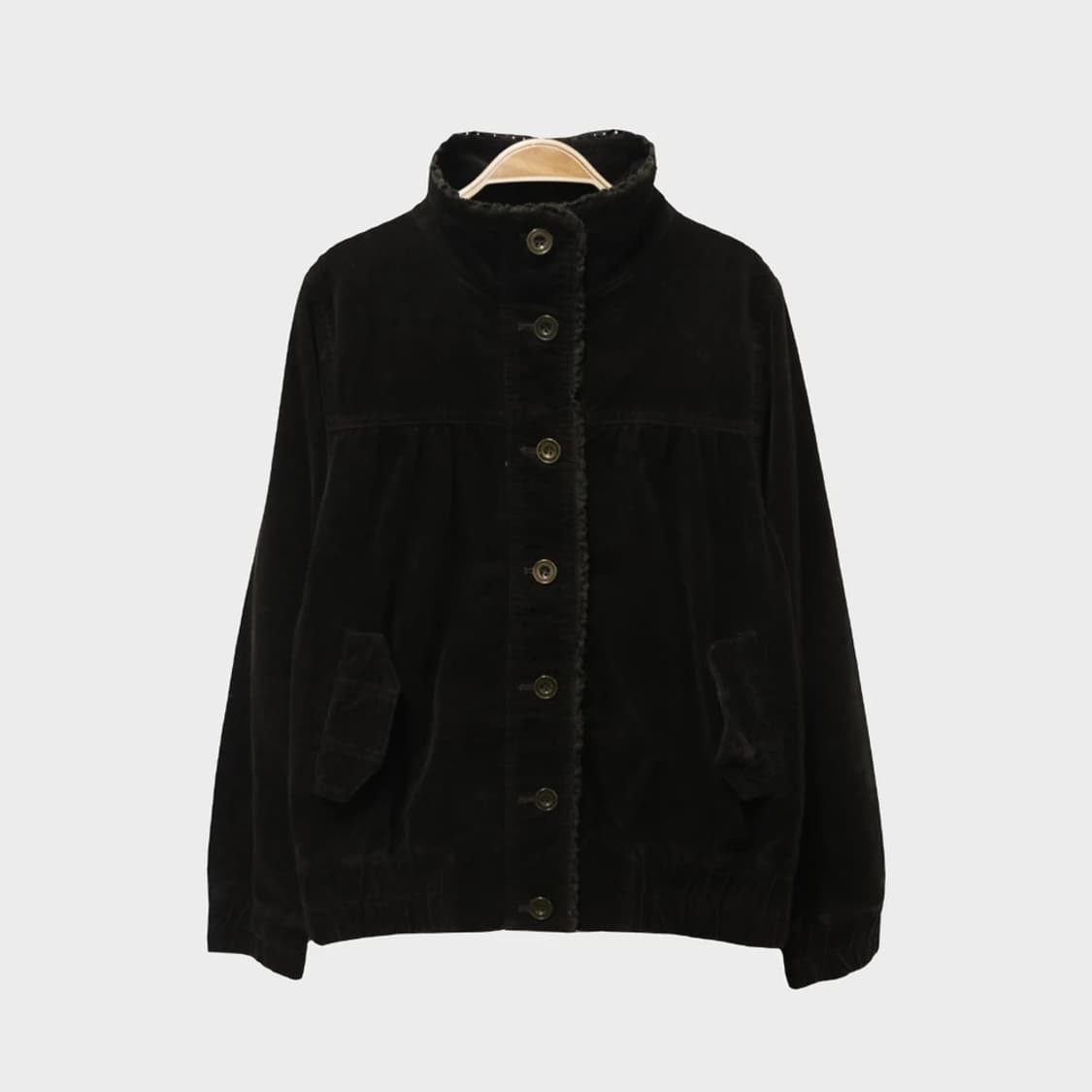 골덴 레이스 포인트 셔링 자켓 62314 상품이미지1