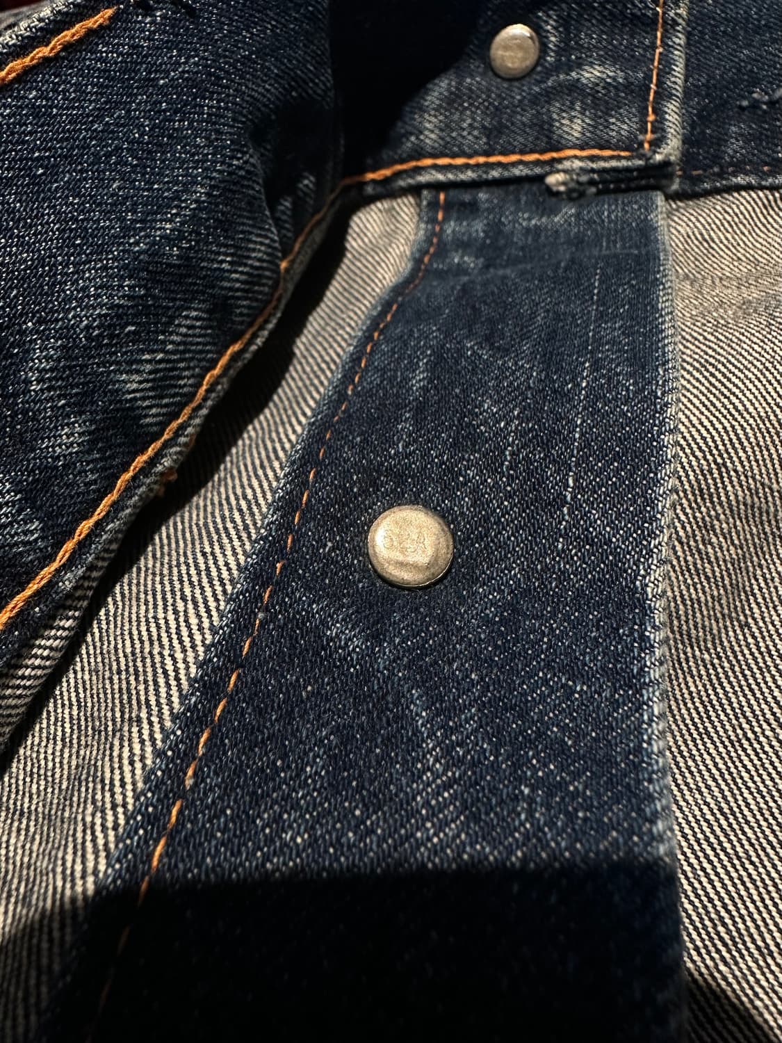 70s USA 빈티지 리바이스 70505 빅E 데님 트러커 자켓 상품이미지9