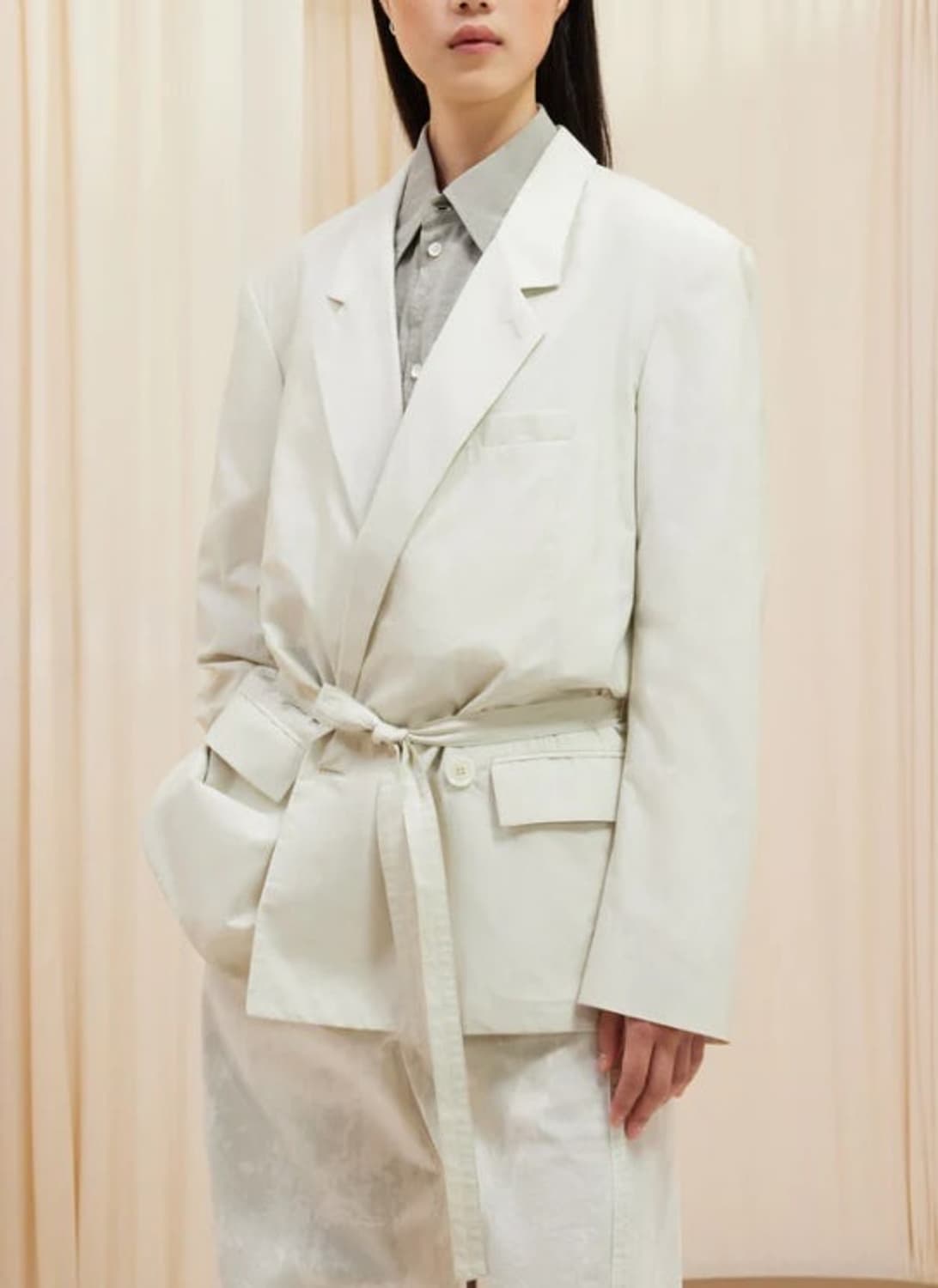 르메르 더블 브레스티드 벨티드 자켓  상품이미지1