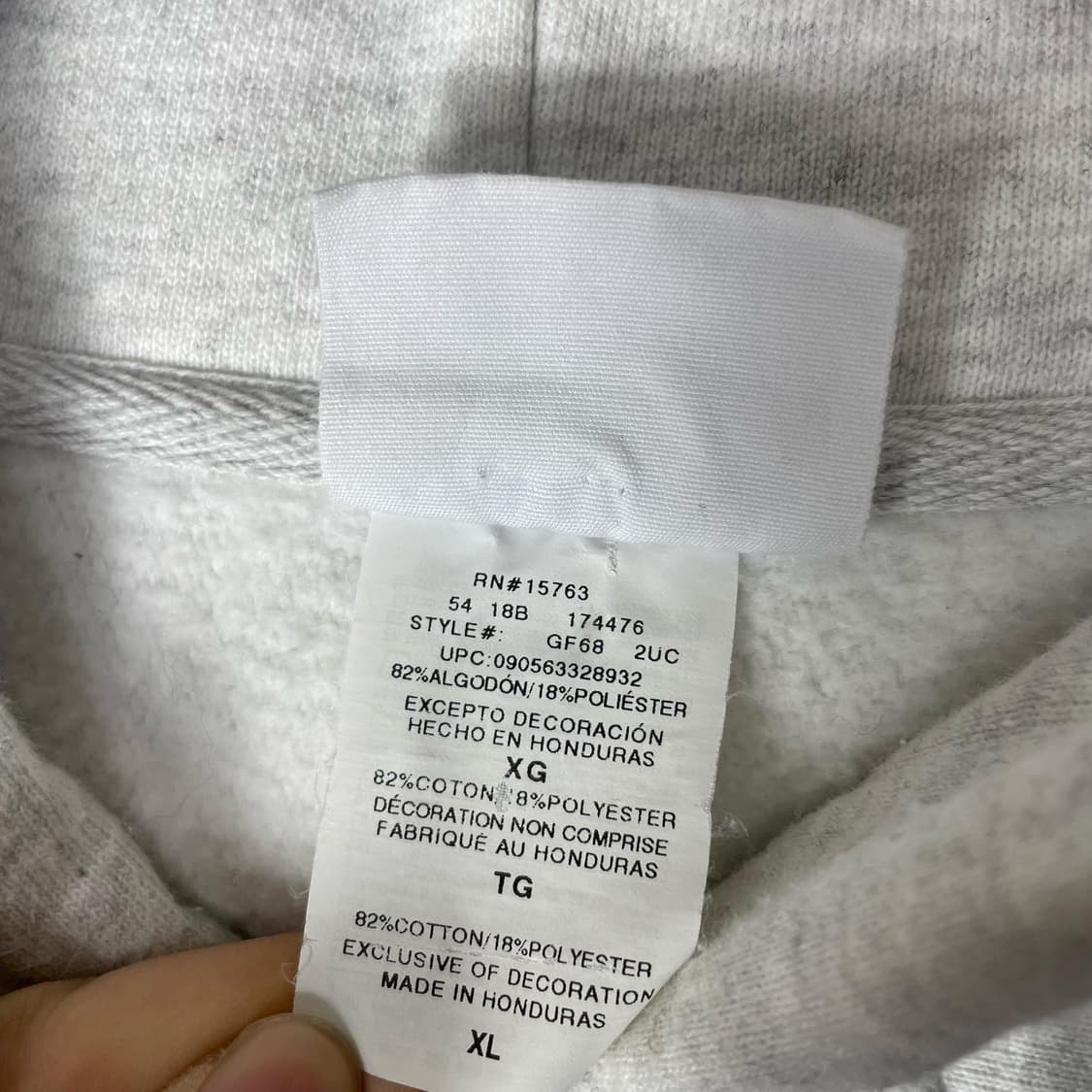 챔피온 리버스위브 빅로고 후드티 상품이미지6