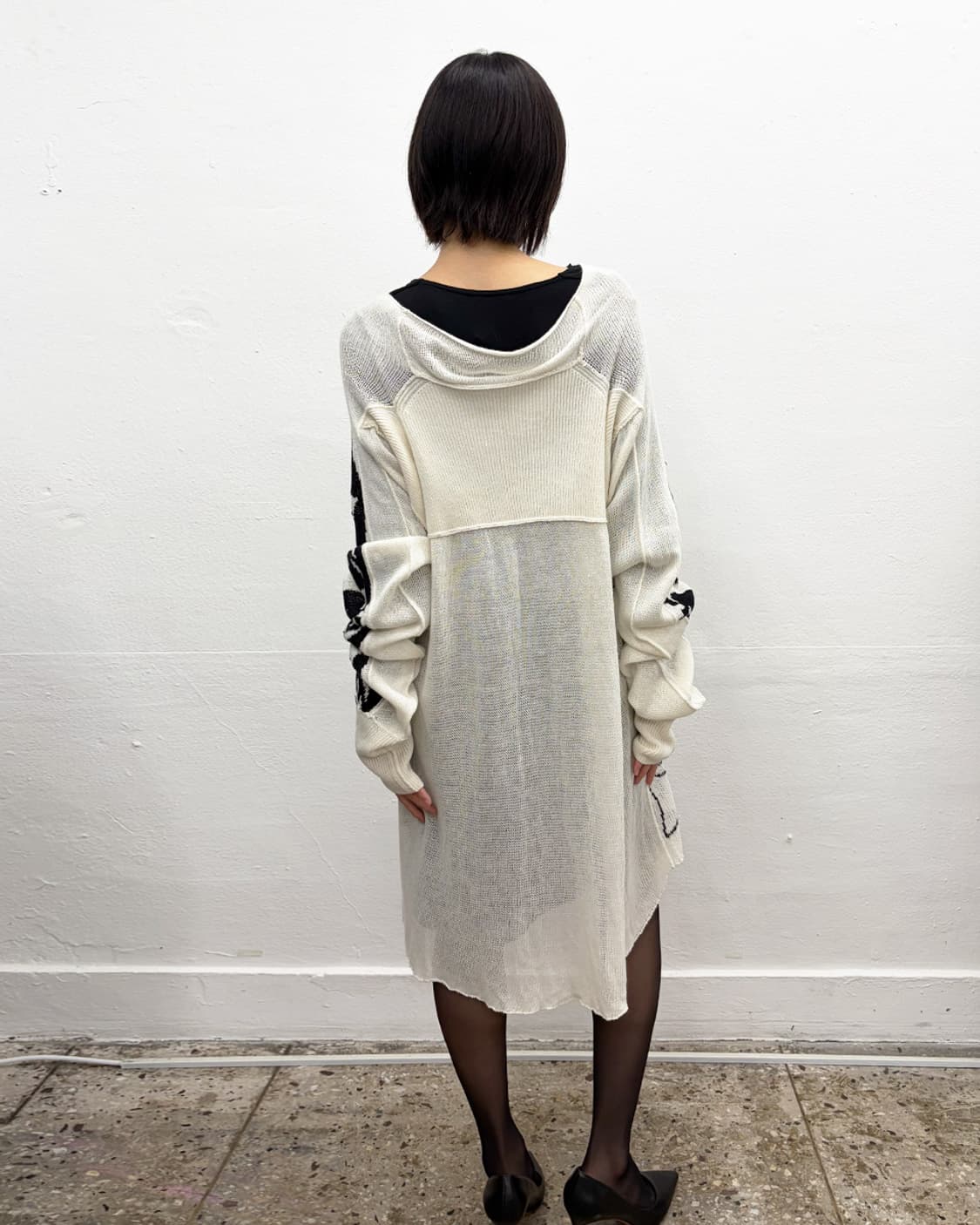 와이즈 오버사이즈 롱 가디건 상품이미지2