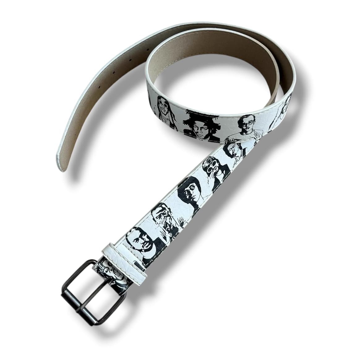 빈티지무드 화이트 벨트  상품이미지1