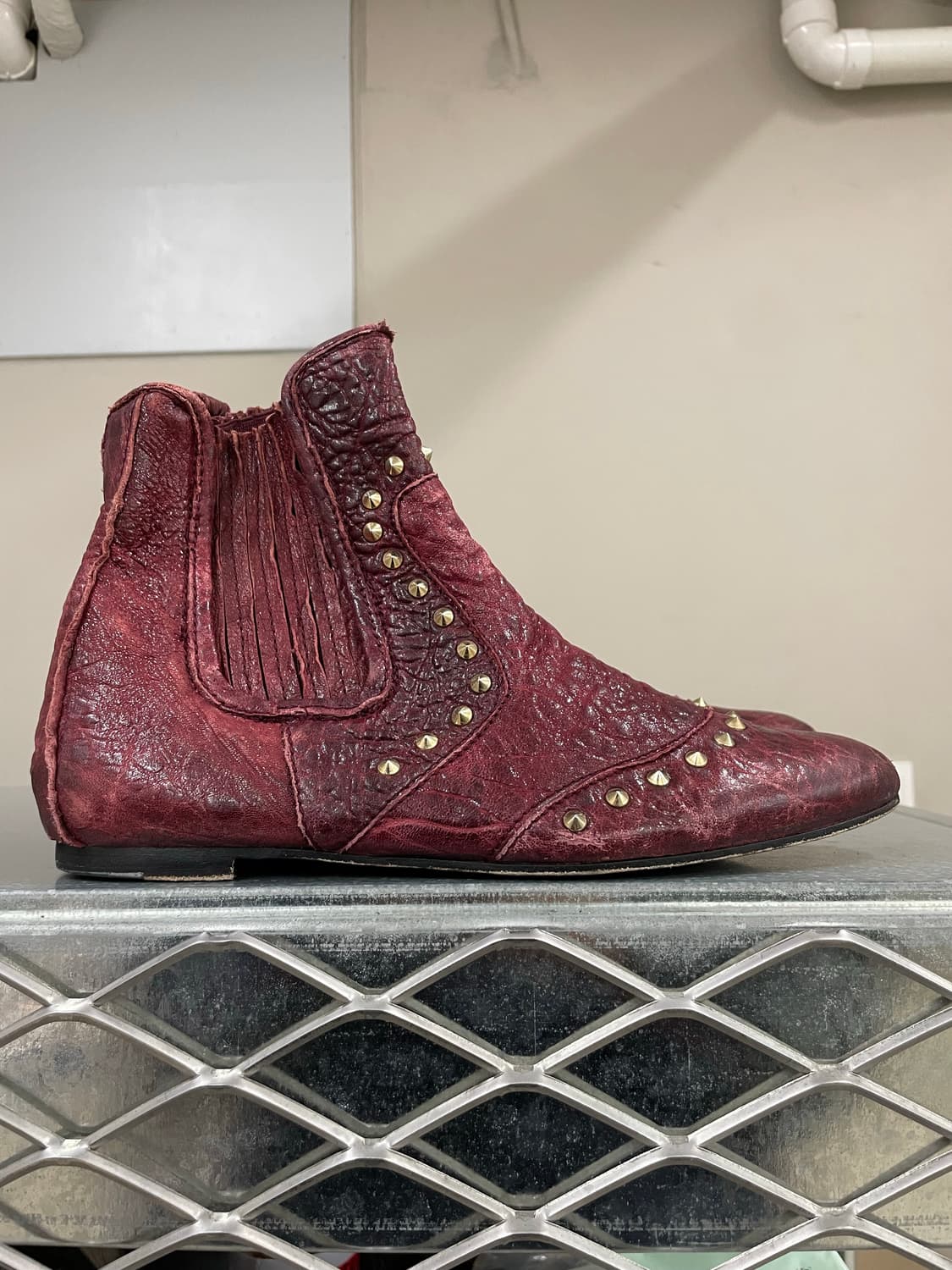 쟈딕 앤 볼태르 레더 스터드 앵클 부츠 40 상품이미지4