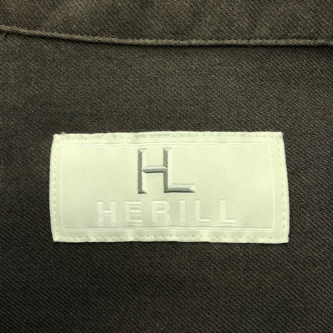 헤릴 herill 코튼 캐시미어 오버셔츠 상품이미지3