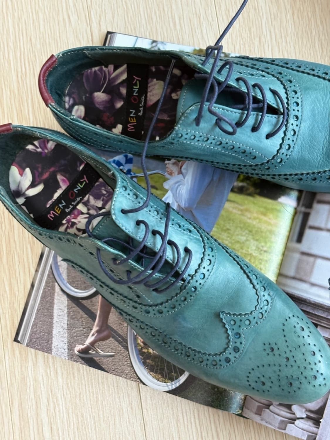 Paul Smith 여성 윙팁 옥스퍼드화 👞💚 상품이미지3