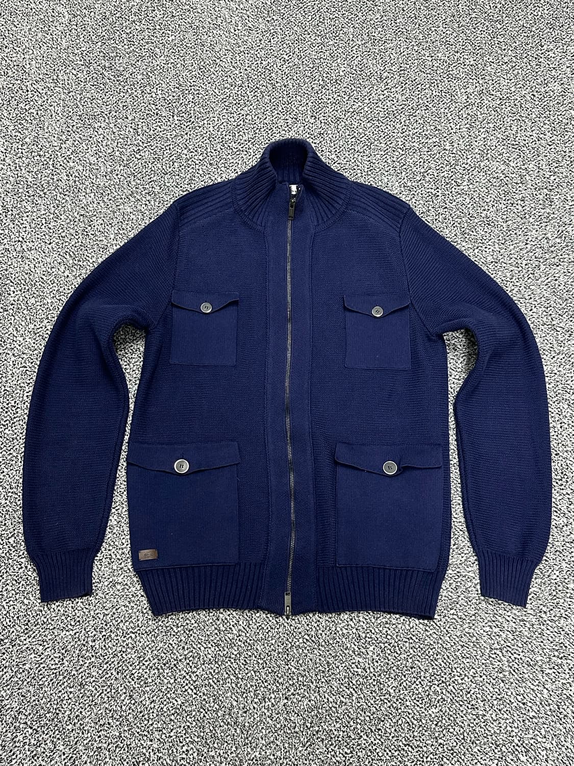 라코스테 니트집업 상품이미지1