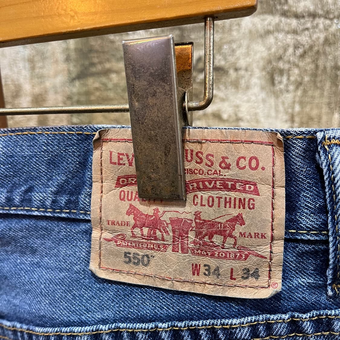 리바이스 550 데님 팬츠 6 상품이미지8