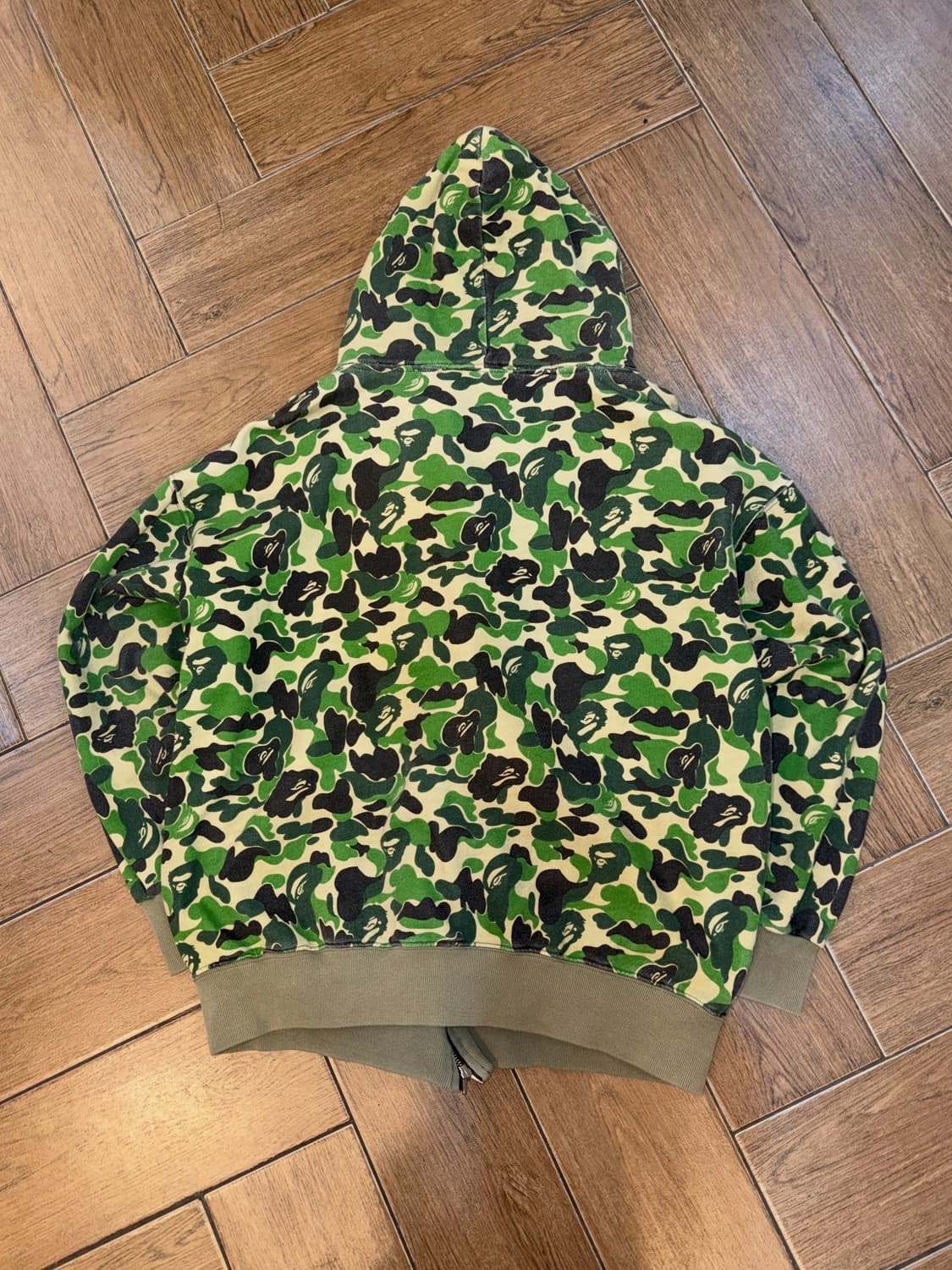 Bape Camouflage Two-Way Hood Zip-Up 상품이미지10