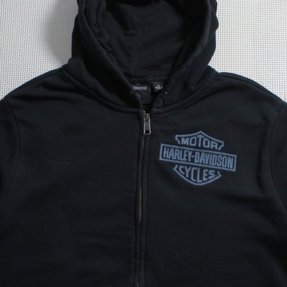 Harley-Davidson 할리 데이비슨 클래식 자수 후드집업 상품이미지2