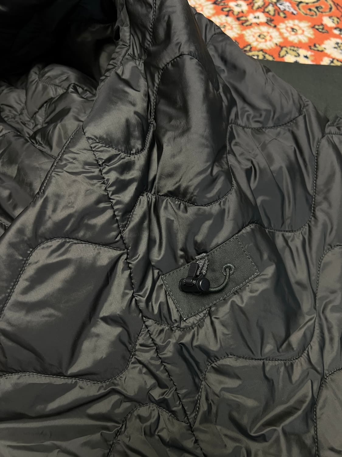 [XL] 유니클로 x 엔지니어드 가먼츠 야상 파카 올리브 그린 상품이미지8