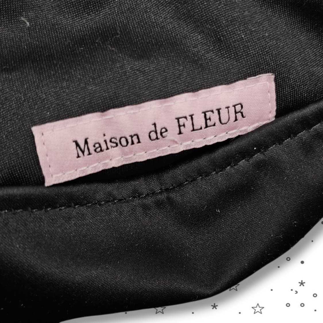 Maison de FLEUR 메종드플뢰르 리본 새틴 캐리온 백 상품이미지8