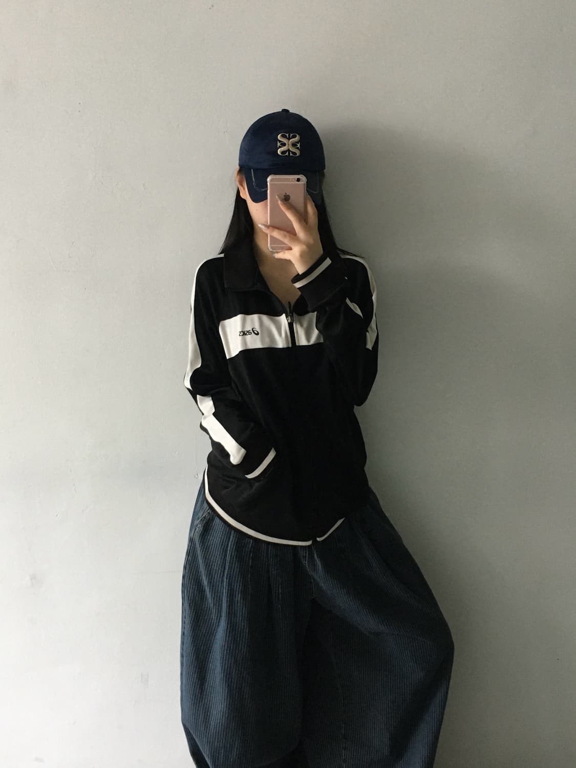 아식스 배색 트랙탑 상품이미지2