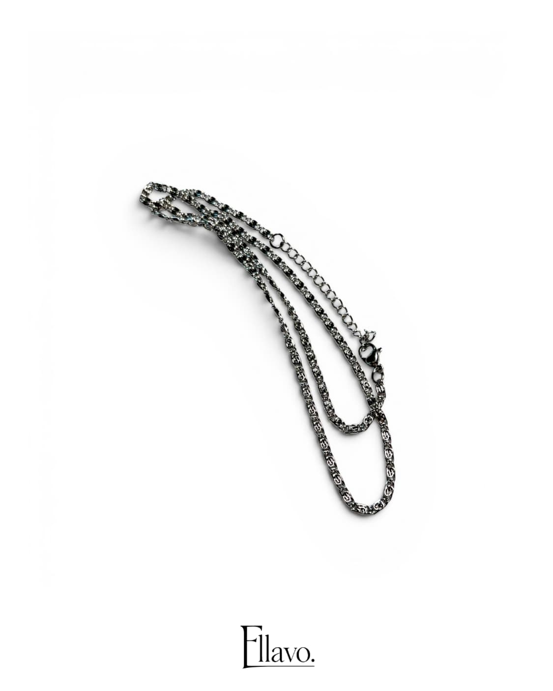 Trace Silver Chain Necklace 상품이미지4
