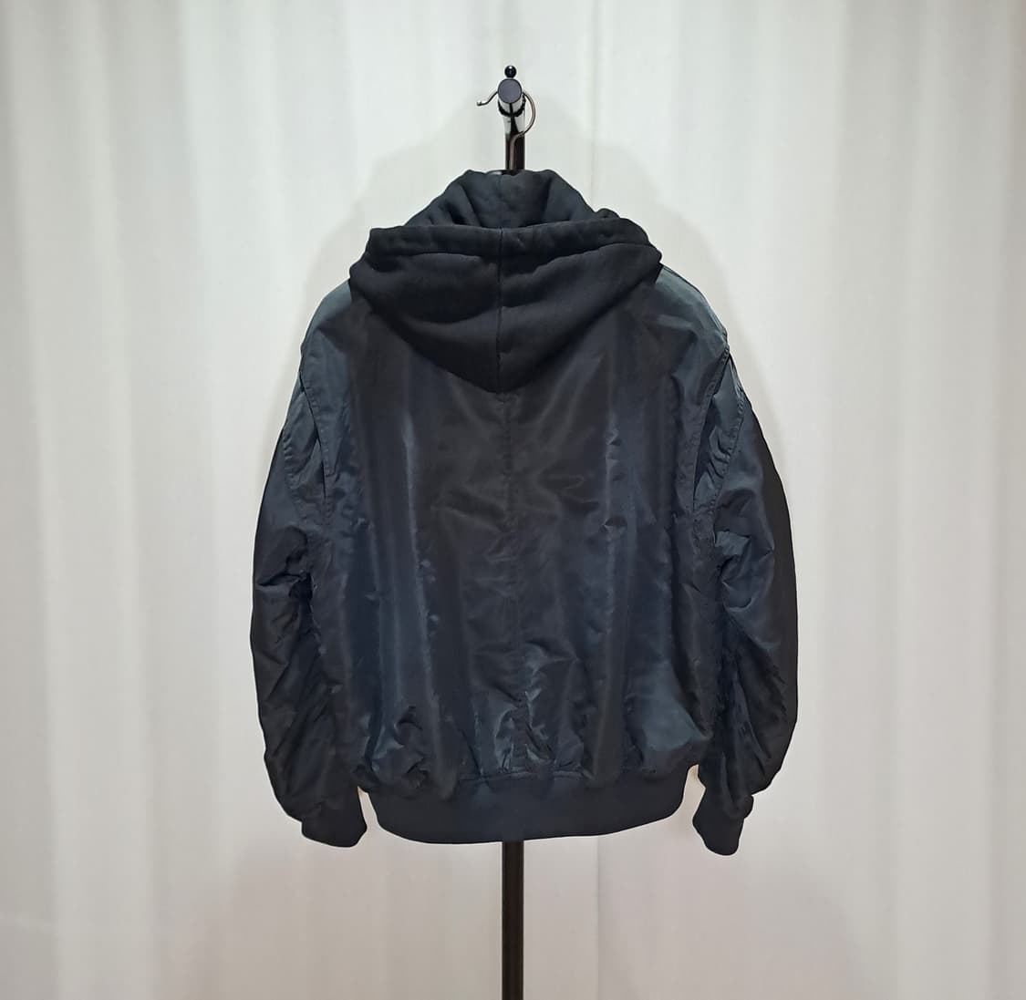 (택포) TNGT 미드나잇 그린 오버핏 디테저블 마원 자켓 B87 상품이미지5