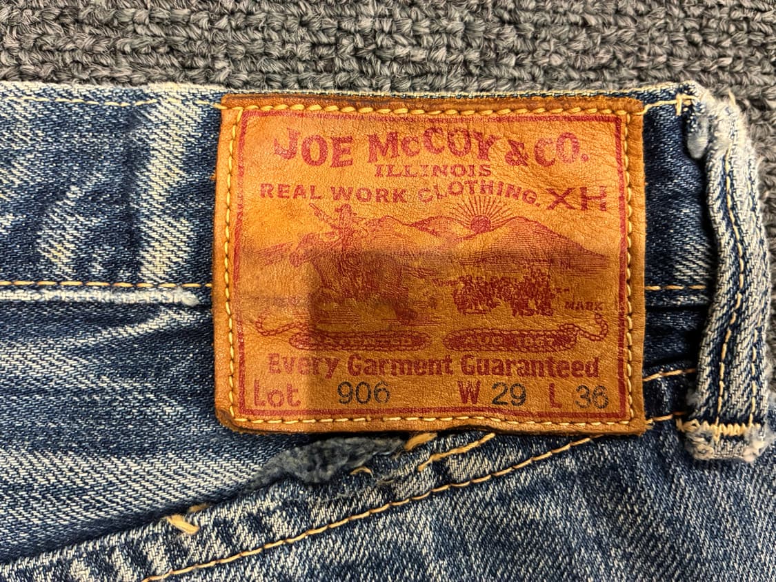 29)Joe McCoy 906 빈티지 데미지 데님팬츠 상품이미지7