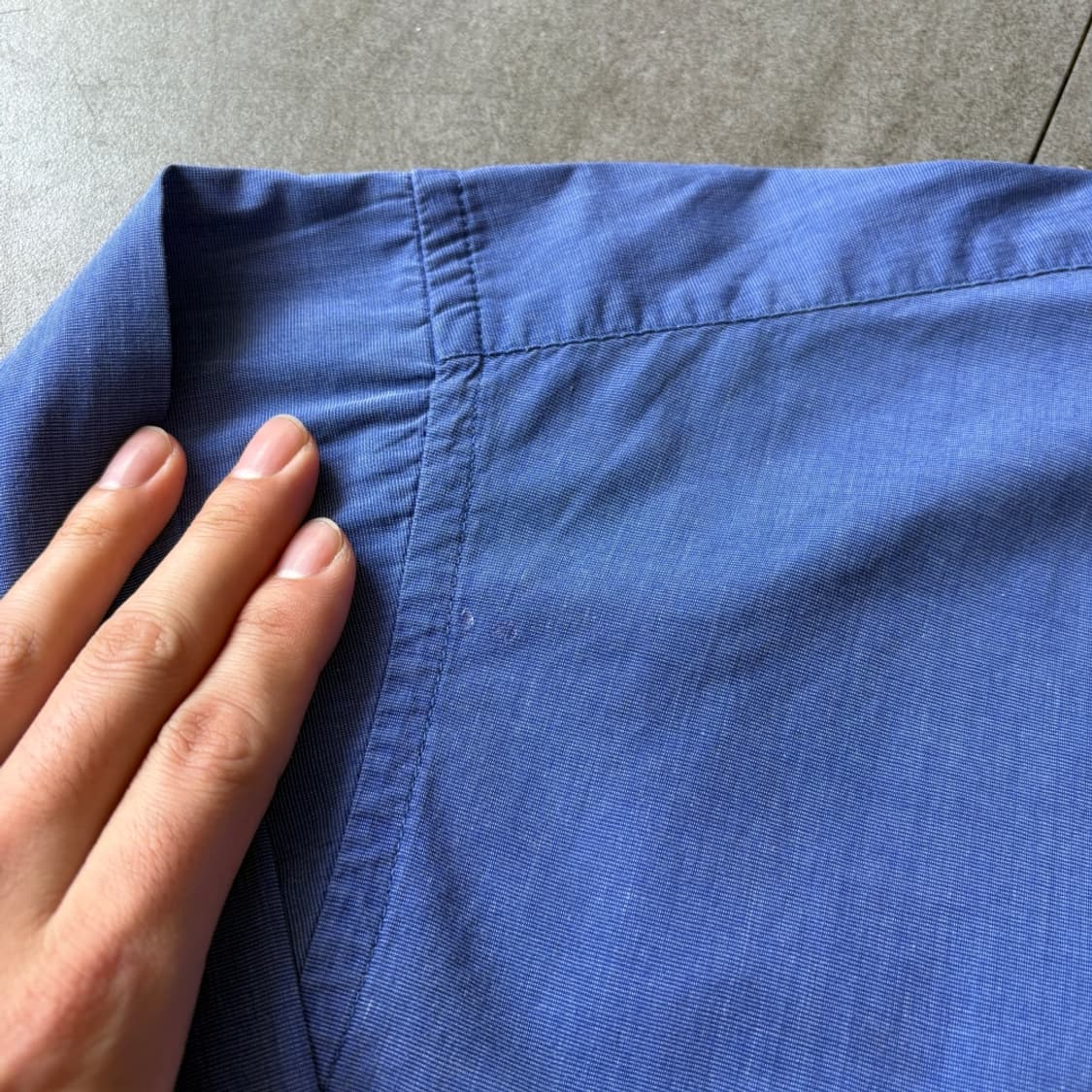 90년대 갭 딥 블루 긴팔 셔츠 상품이미지8