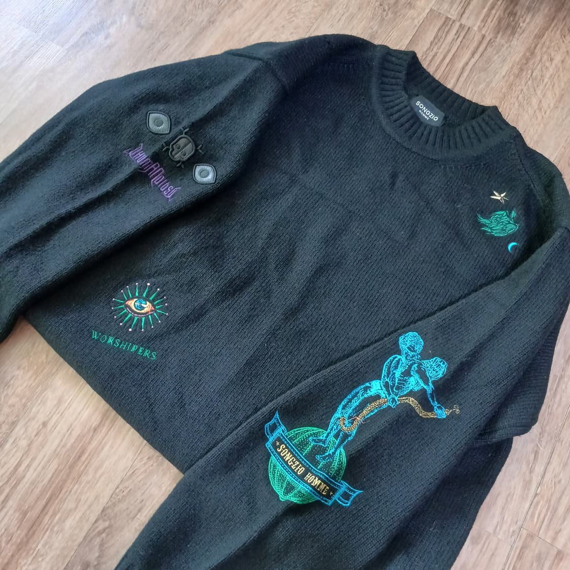 songzio homme 송지오옴므 자수 니트 상품이미지5