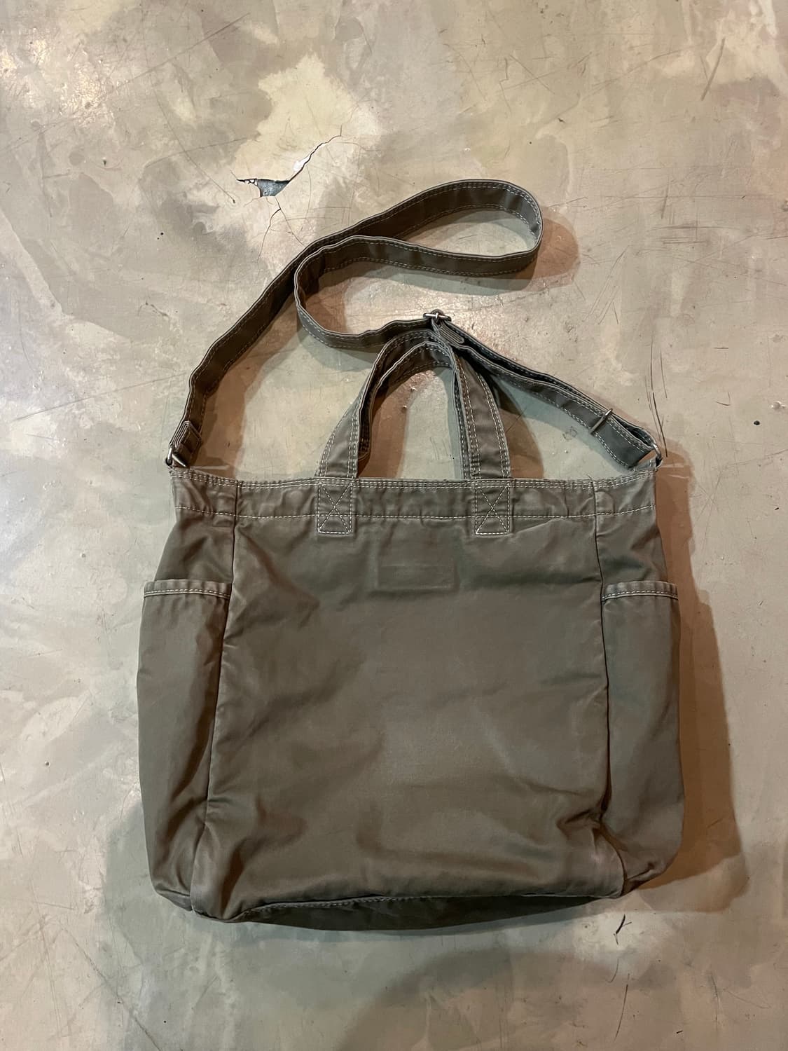 요시다 포터 밀리터리 카키 크로스백 상품이미지3