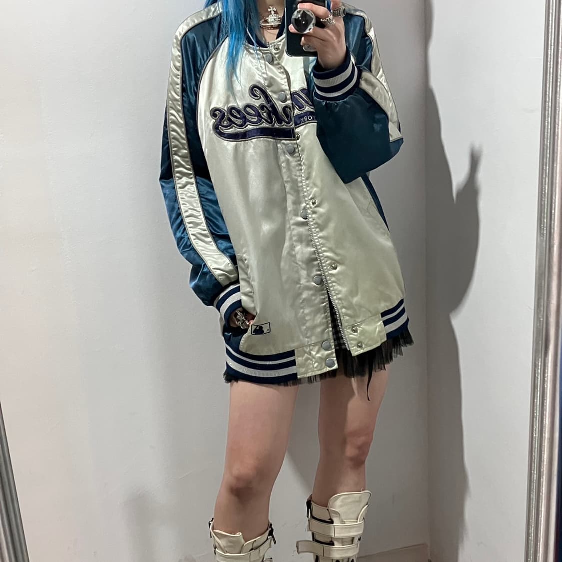 MLB 뉴욕양키즈 바시티자켓 상품이미지1