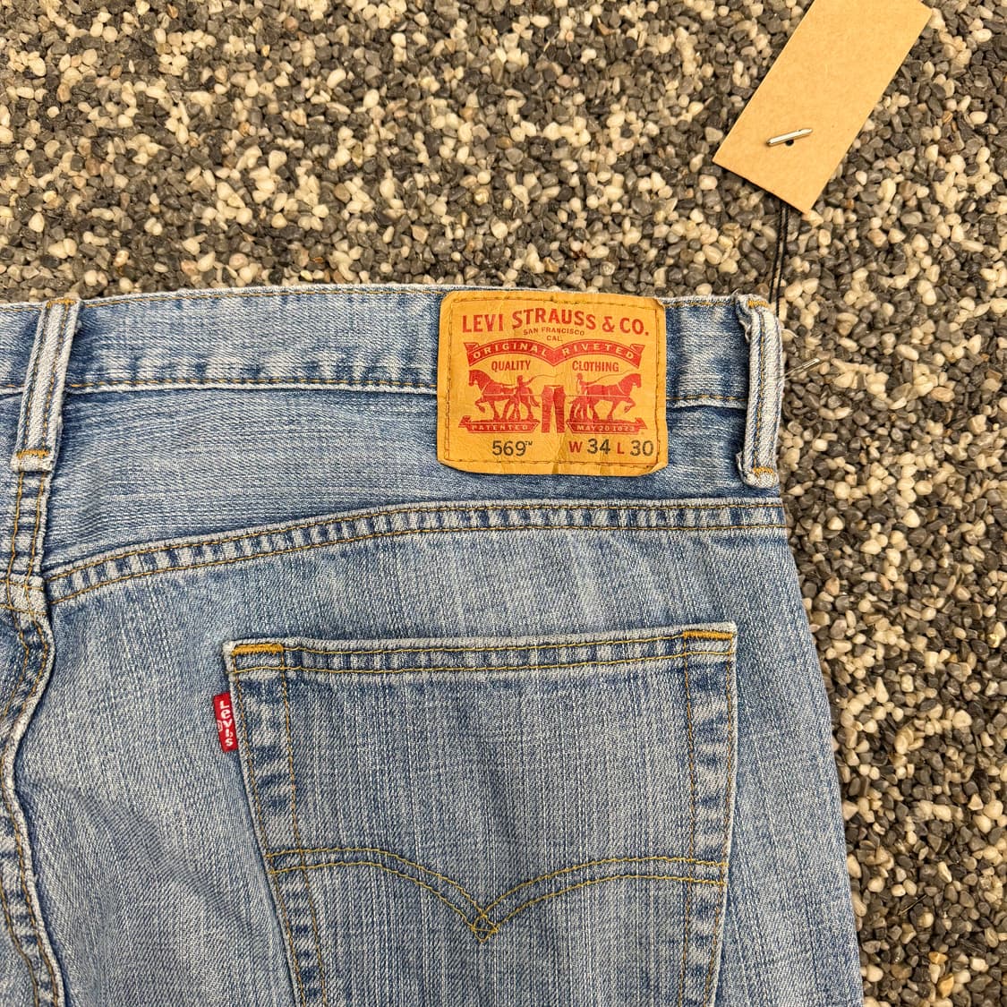 리바이스 569 스트레이트 진 (36)  상품이미지5