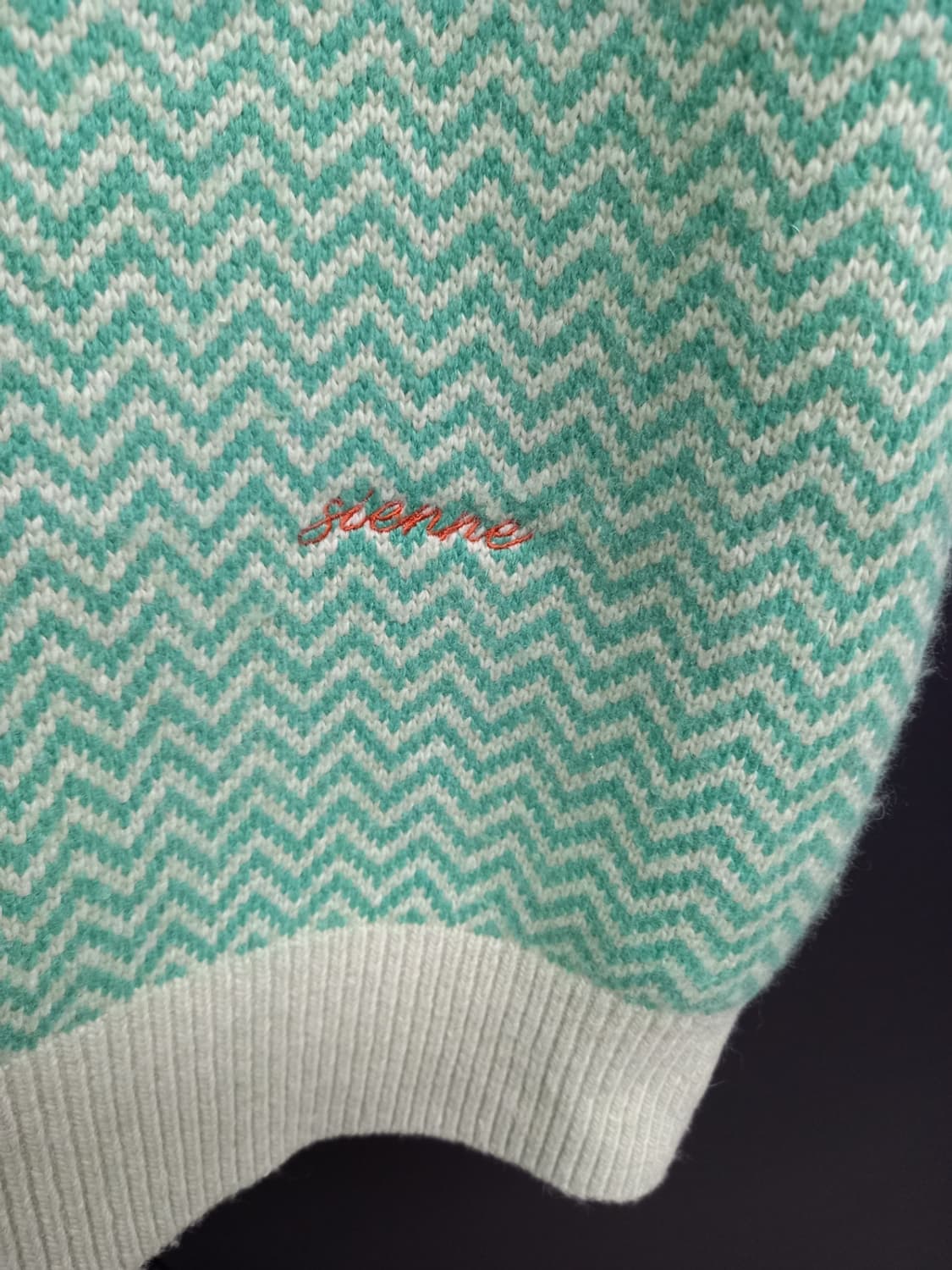 시엔느 춘추동 캐시미어블랜 베스트 F 33-66 상품이미지5