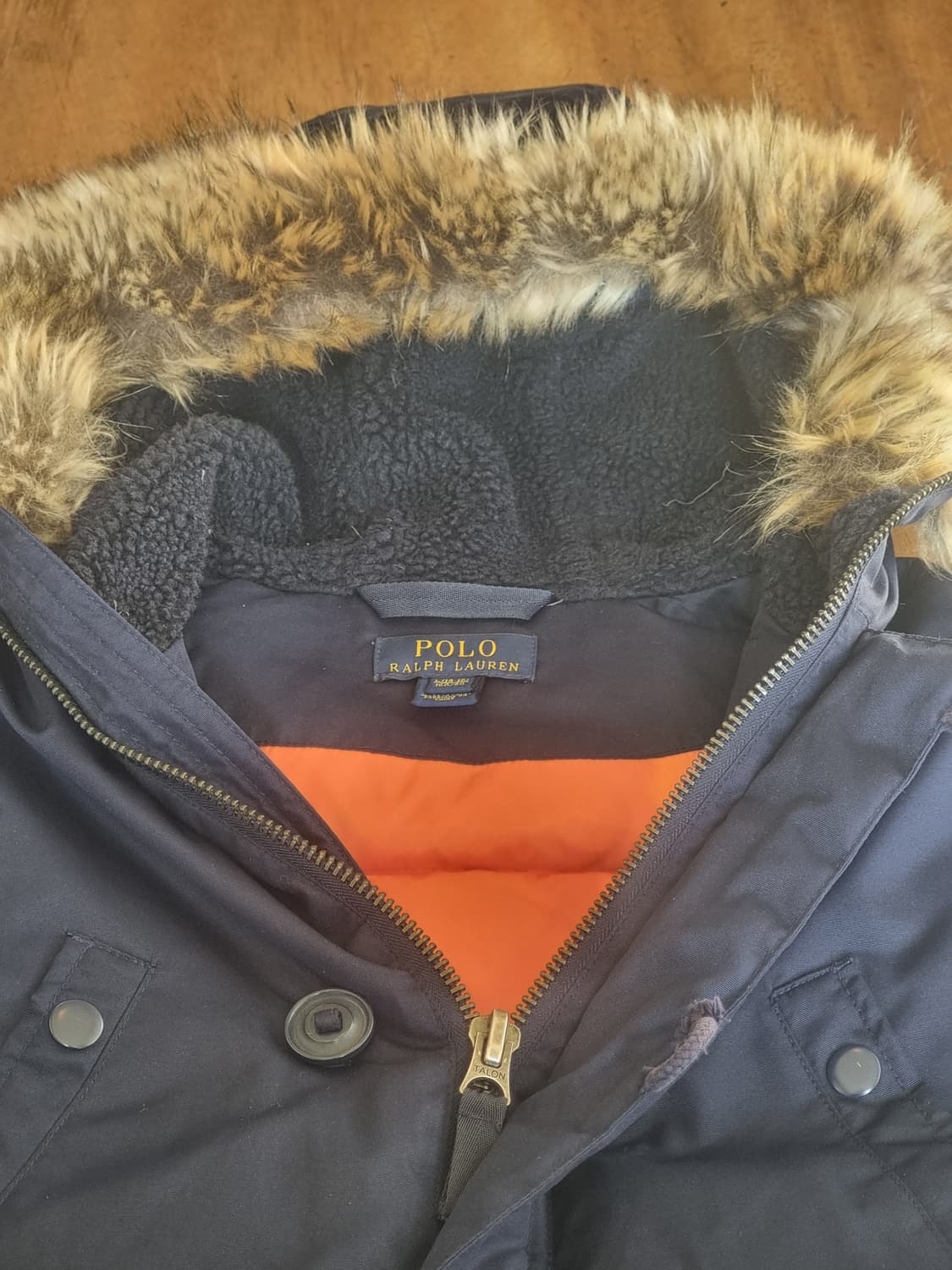 폴로 랄프로렌 네이비 다운 패딩 자켓 상품이미지2