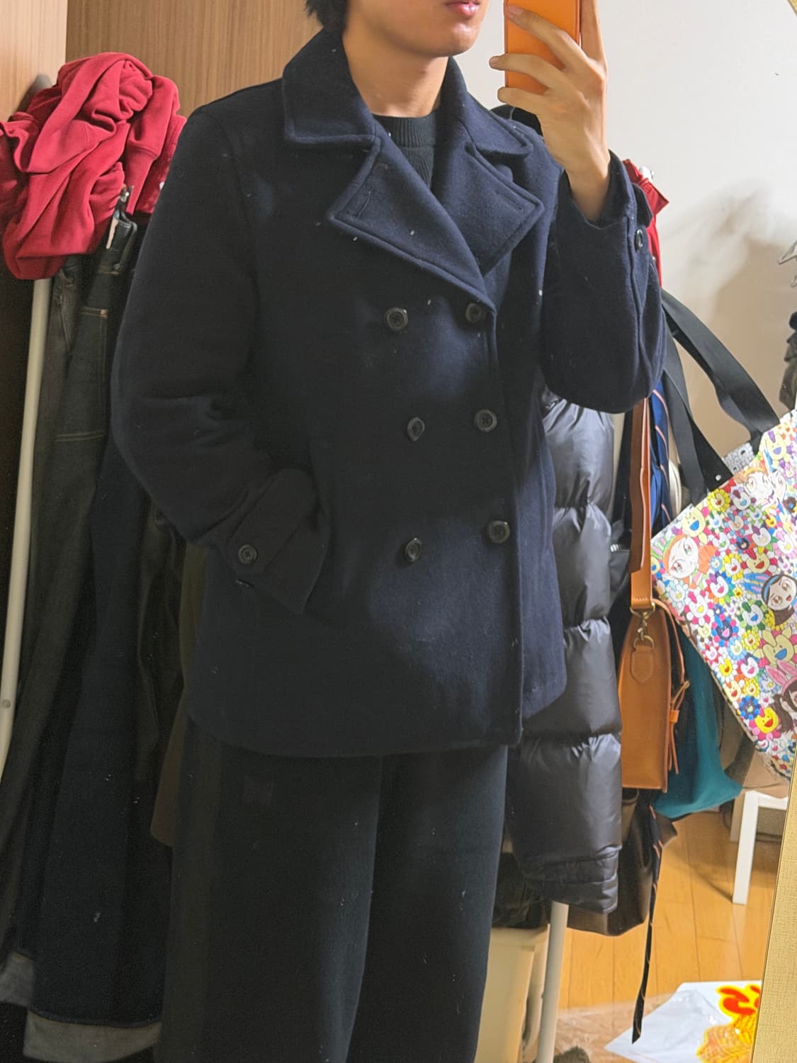 Back Number 백넘버 울 피코트 상품이미지4