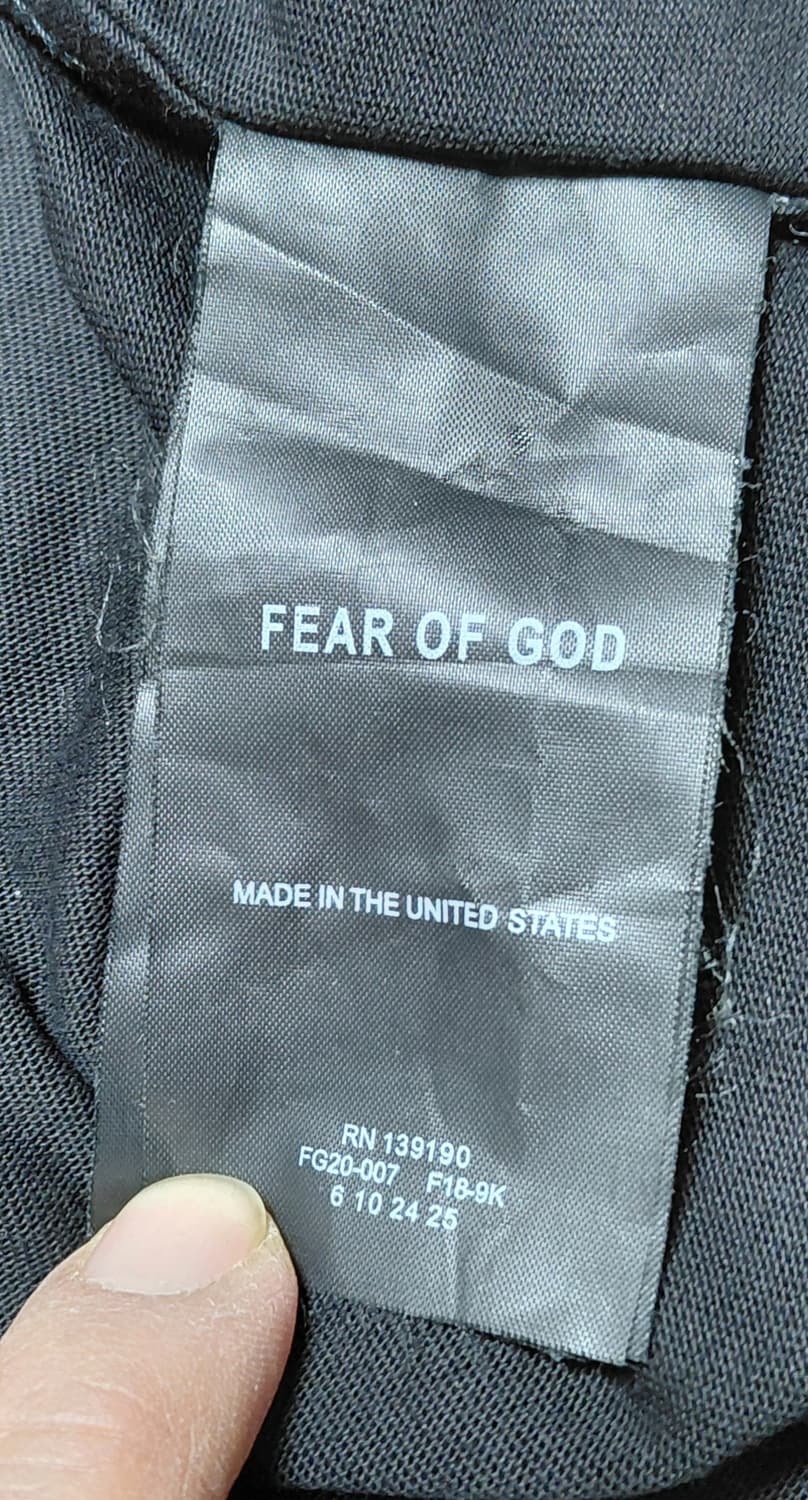 Fear of God Warren Lotas 티셔츠 XL 상품이미지8