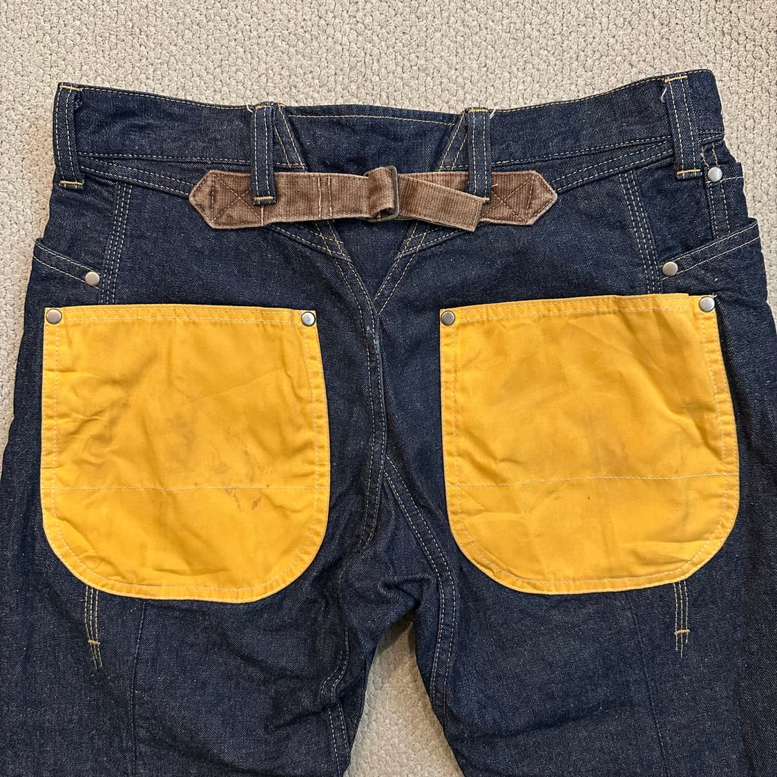 준야 와타나베 신치백 데님 팬츠 상품이미지9