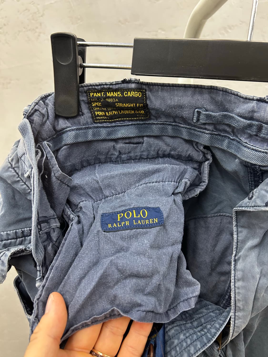 폴로(Polo) 워싱 카고 바지 상품이미지6