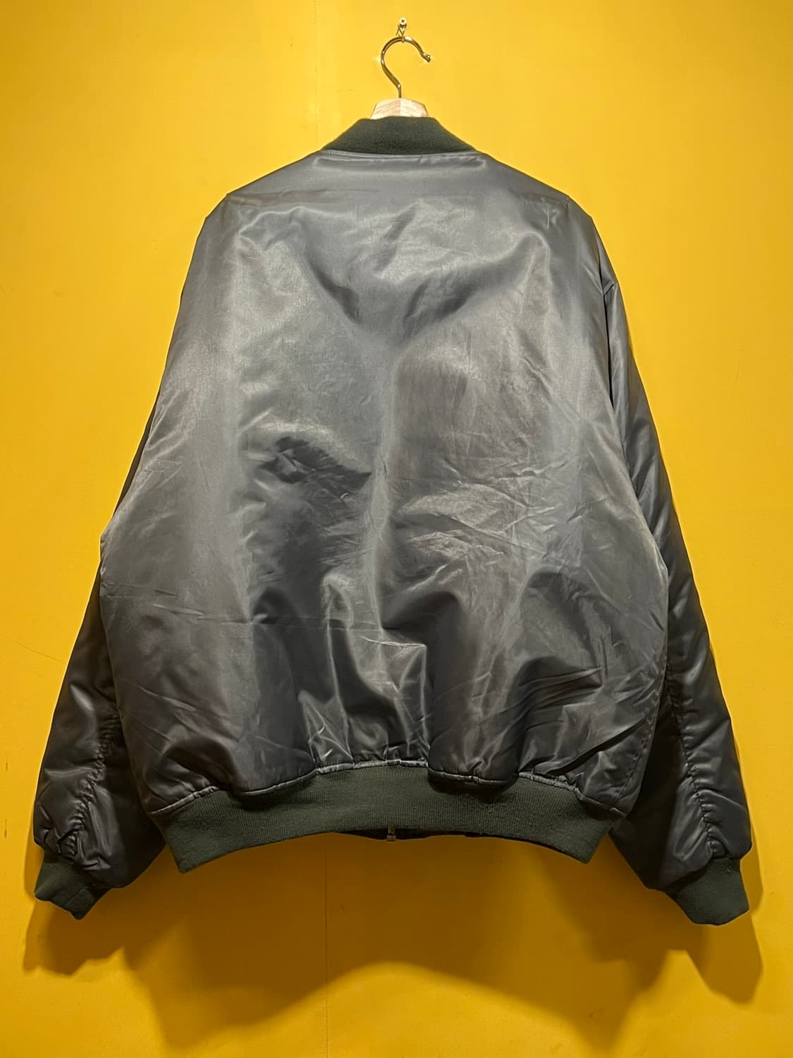 [4XL] 로스코 MA-1 나일론 플라이트 점퍼 밀리터리 봄버 자켓 상품이미지9