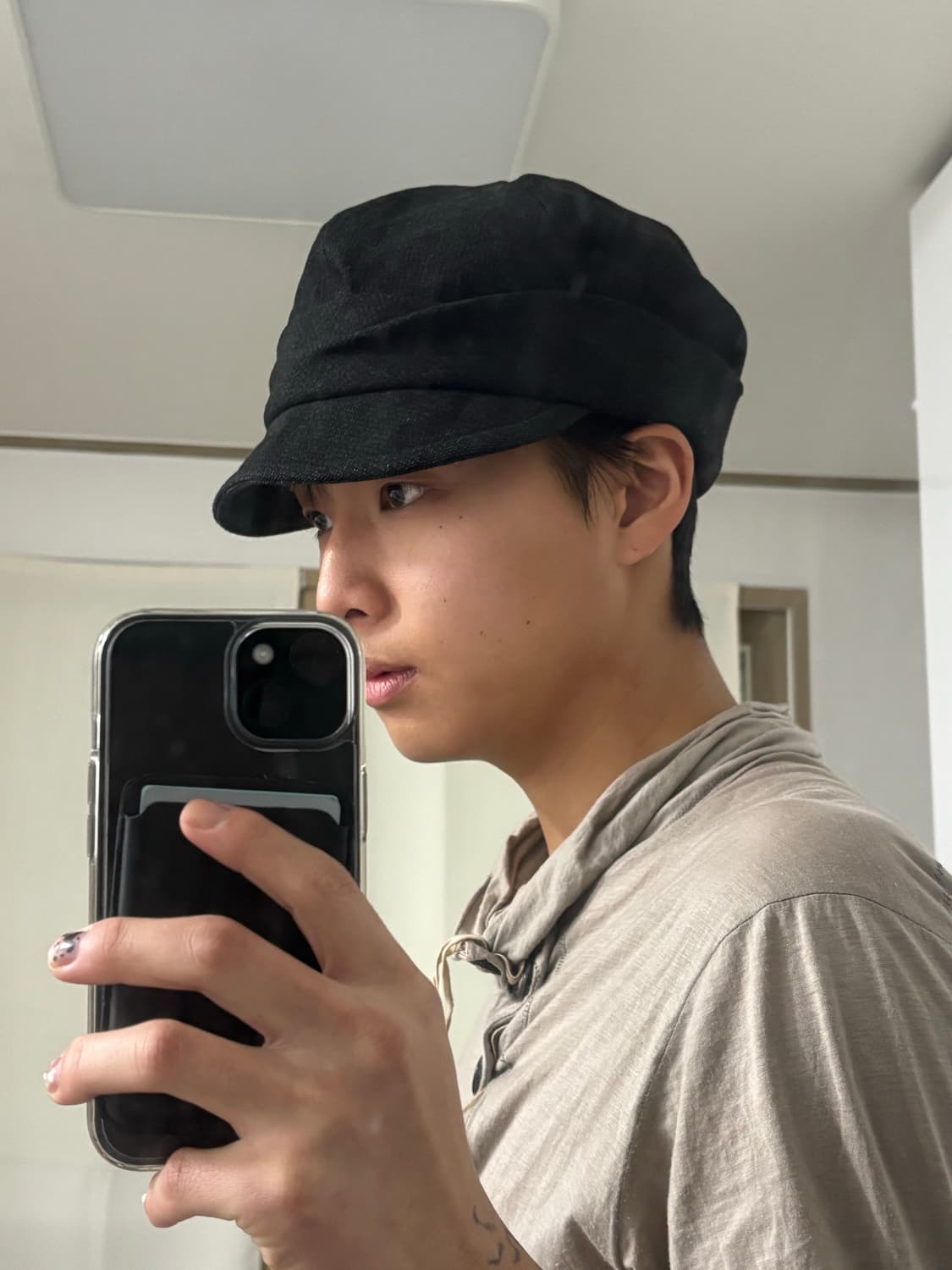 Ca4la drape work cap 상품이미지6