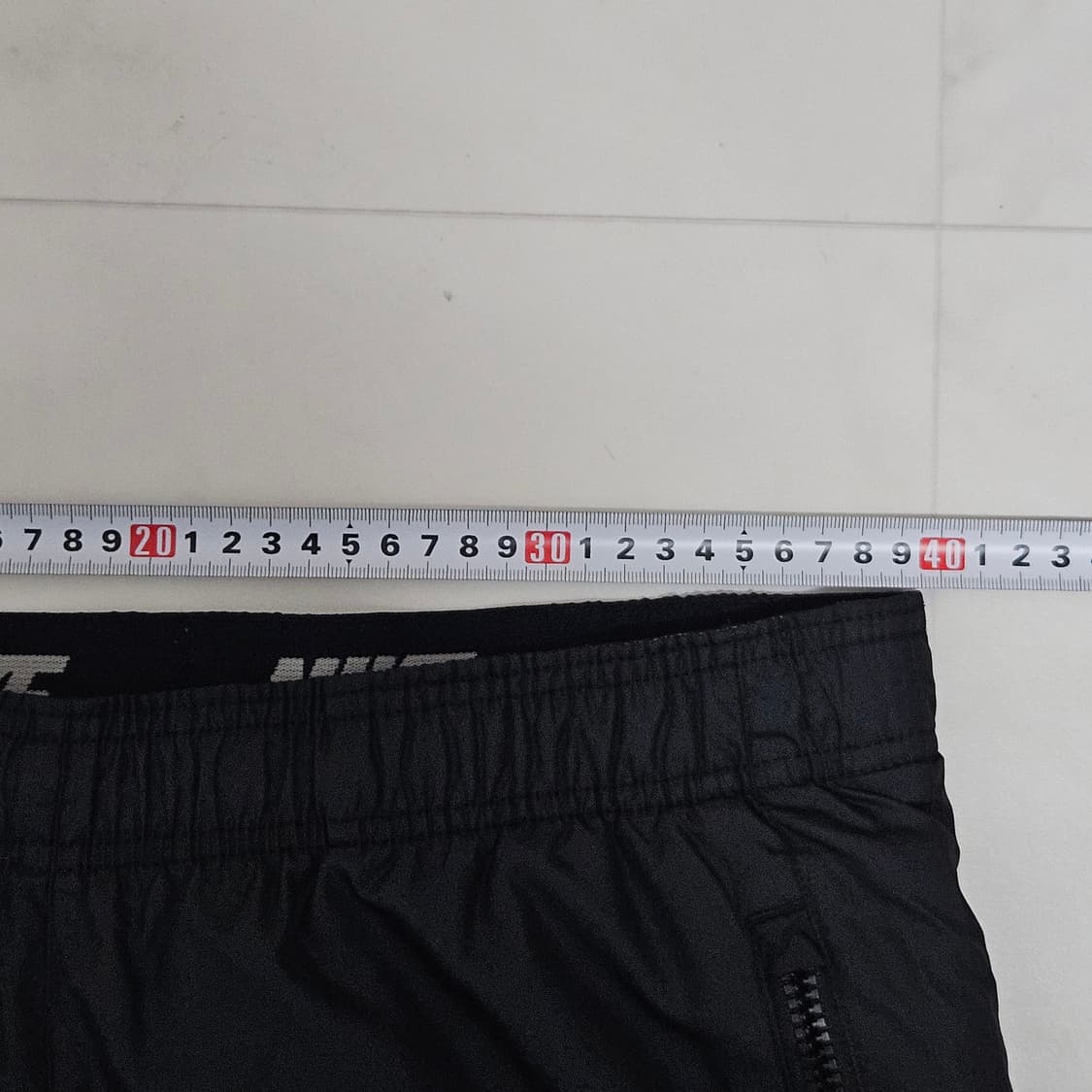 M 나이키 누빔 올드스쿨 와이드 나일론 트랙팬츠 상품이미지5