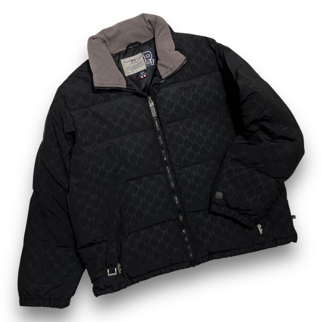 팻 팜 00s 모노그램 로고 패턴 올드스쿨 힙합 패딩 점퍼 상품이미지2