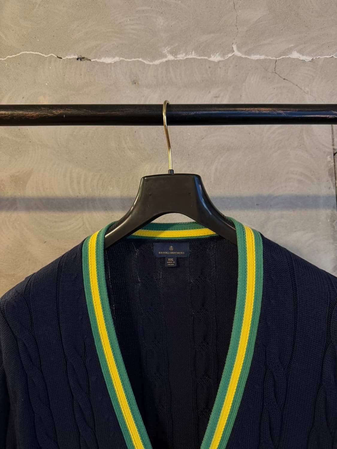 브룩스 브라더스 케이블 가디건 105~110 상품이미지7