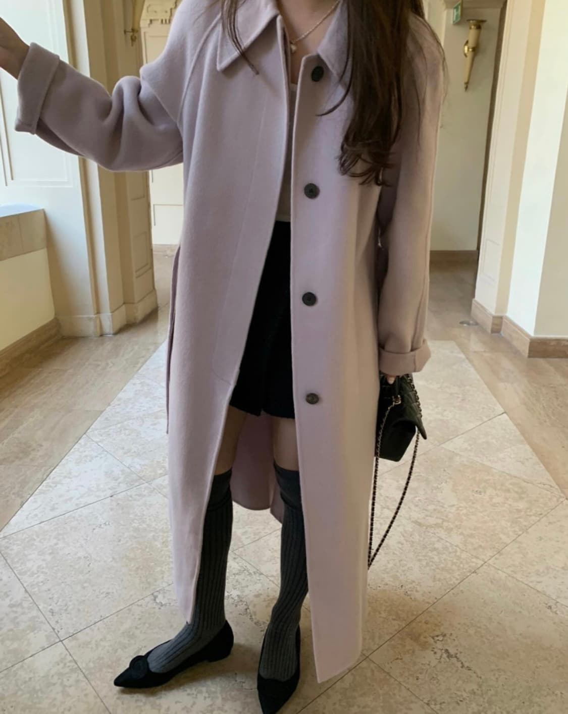 프리티영띵 핸드메이드 울코트  상품이미지4