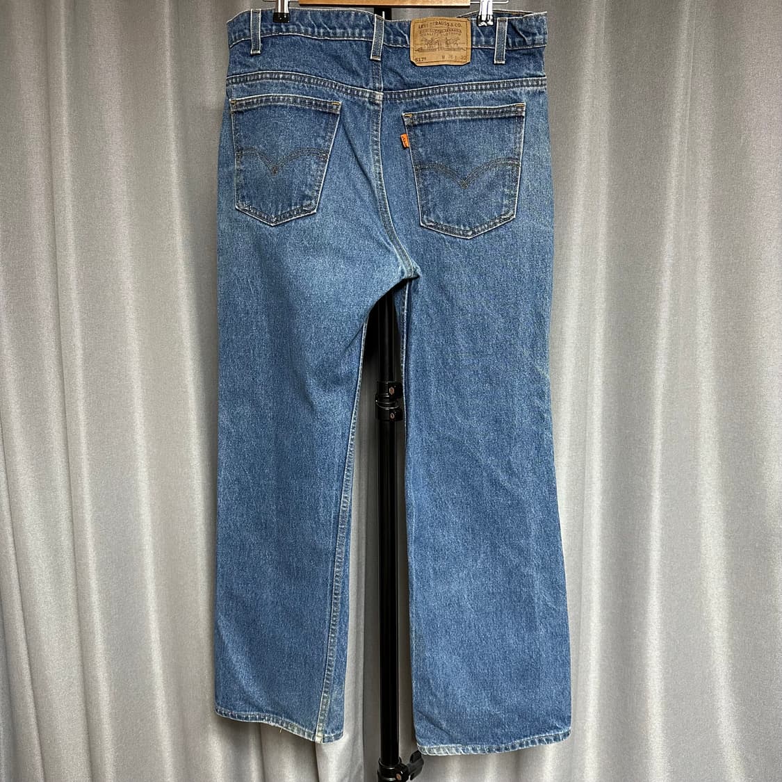 빈티지 90s 리바이스 517 USA 오렌지탭 진청 38 상품이미지2