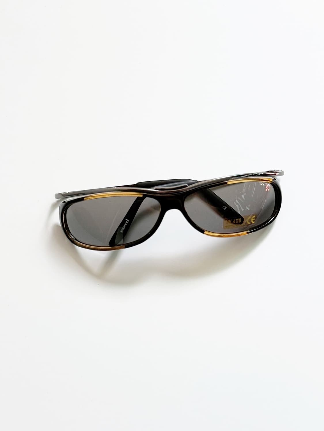 90s PONTI 볼드 스포티 스퀘어 빈티지 선글라스 상품이미지2