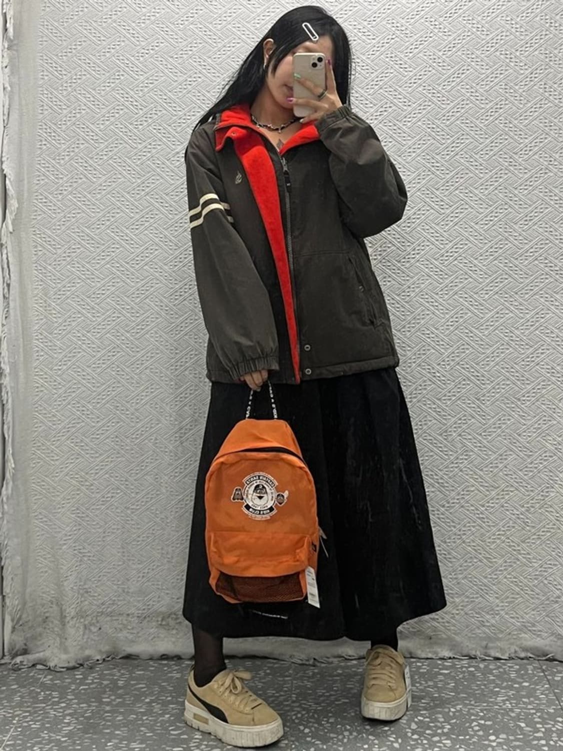 노티카 올드스쿨 빈티지 리버시블 기모 자켓 XL C06721 상품이미지1