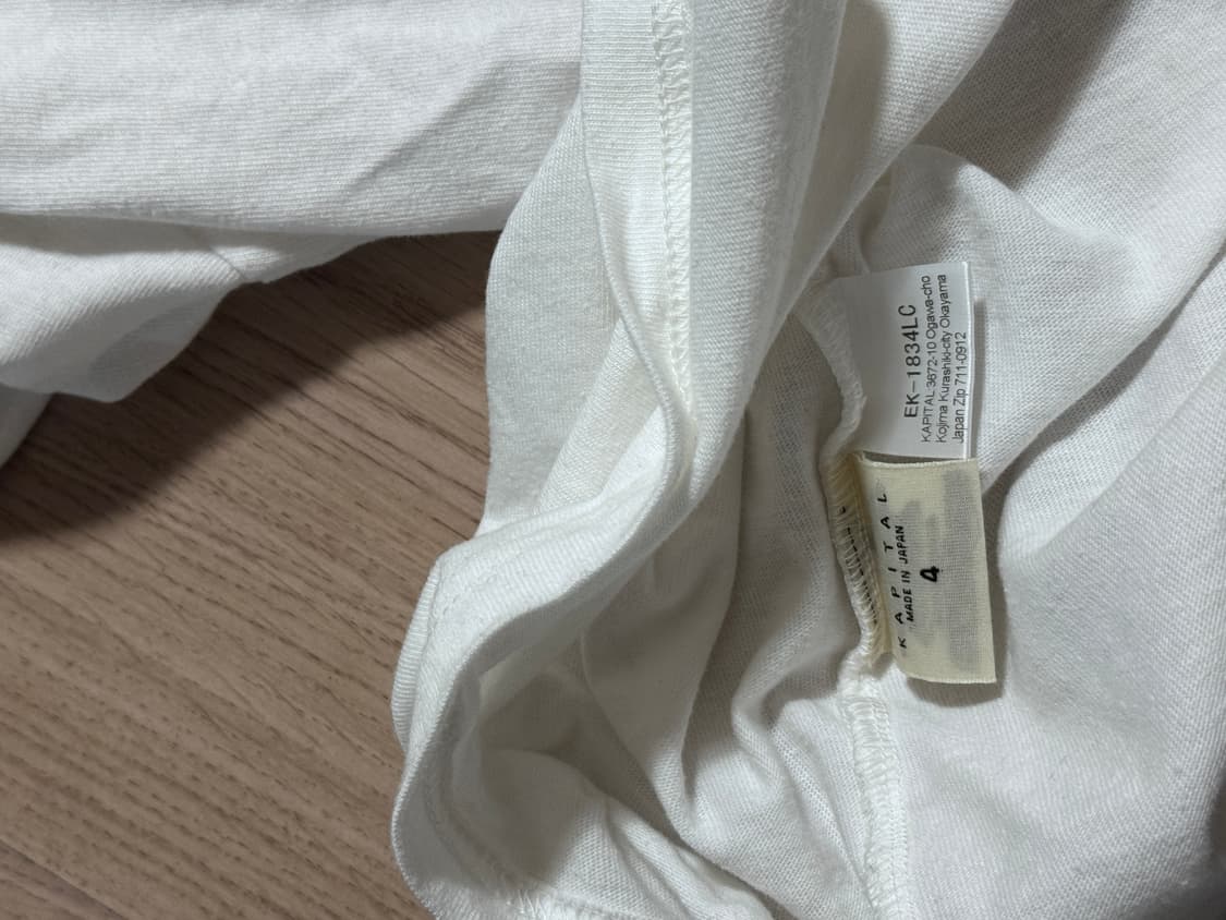 캐피탈 콘초벨트 티 4size 상품이미지5