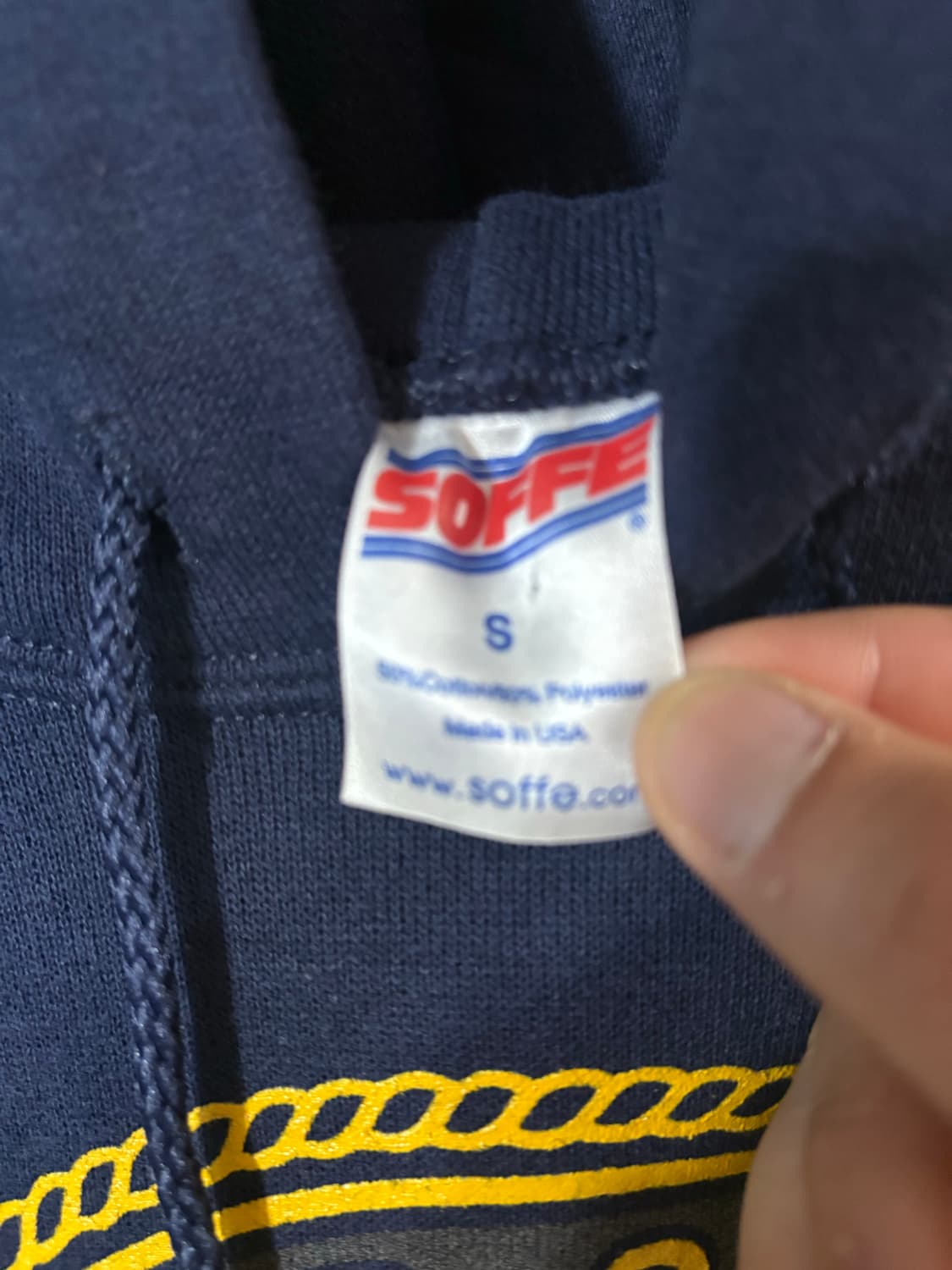 90‘s Soffe US Navy Sweat Hooded 상품이미지3