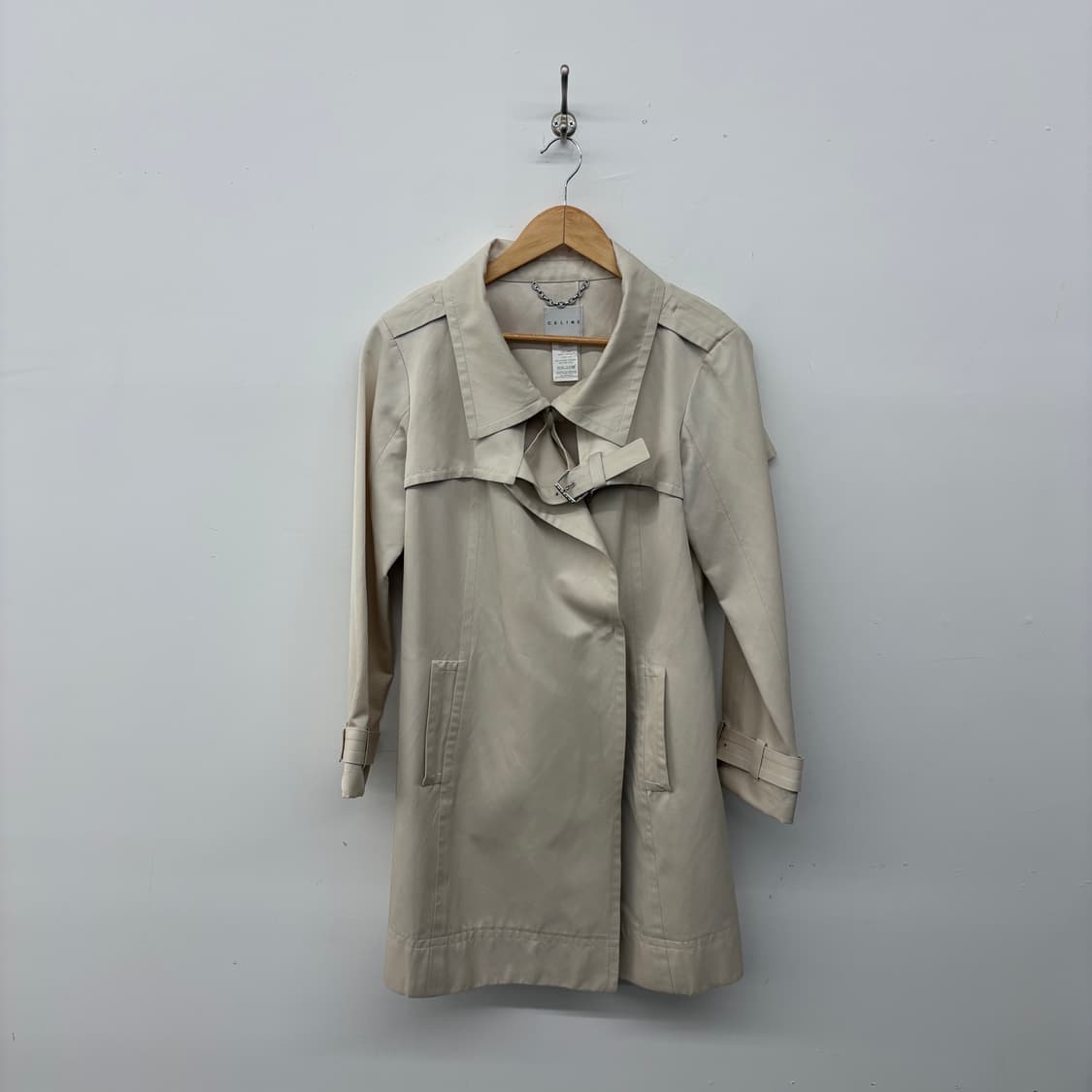 셀린느 베이지 트렌치 코트 S 상품이미지1